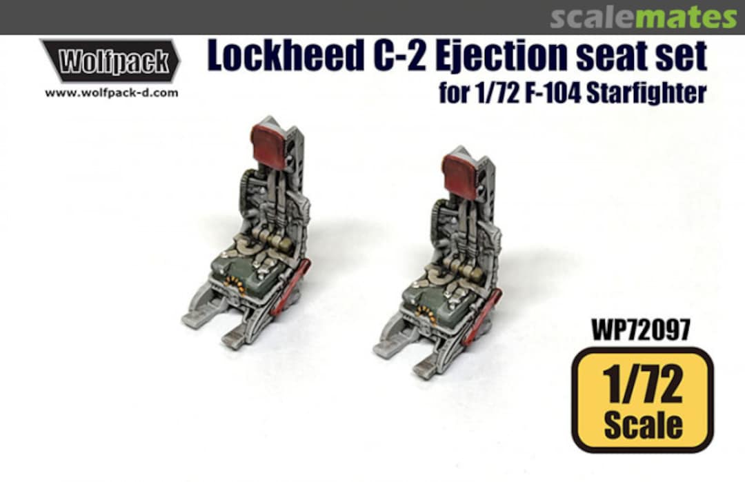Boxart Lockheed C-2 Ejection seat set WP72097 Wolfpack Boxart Lockheed C-2 Ejection seat set WP72097 Wolfpack