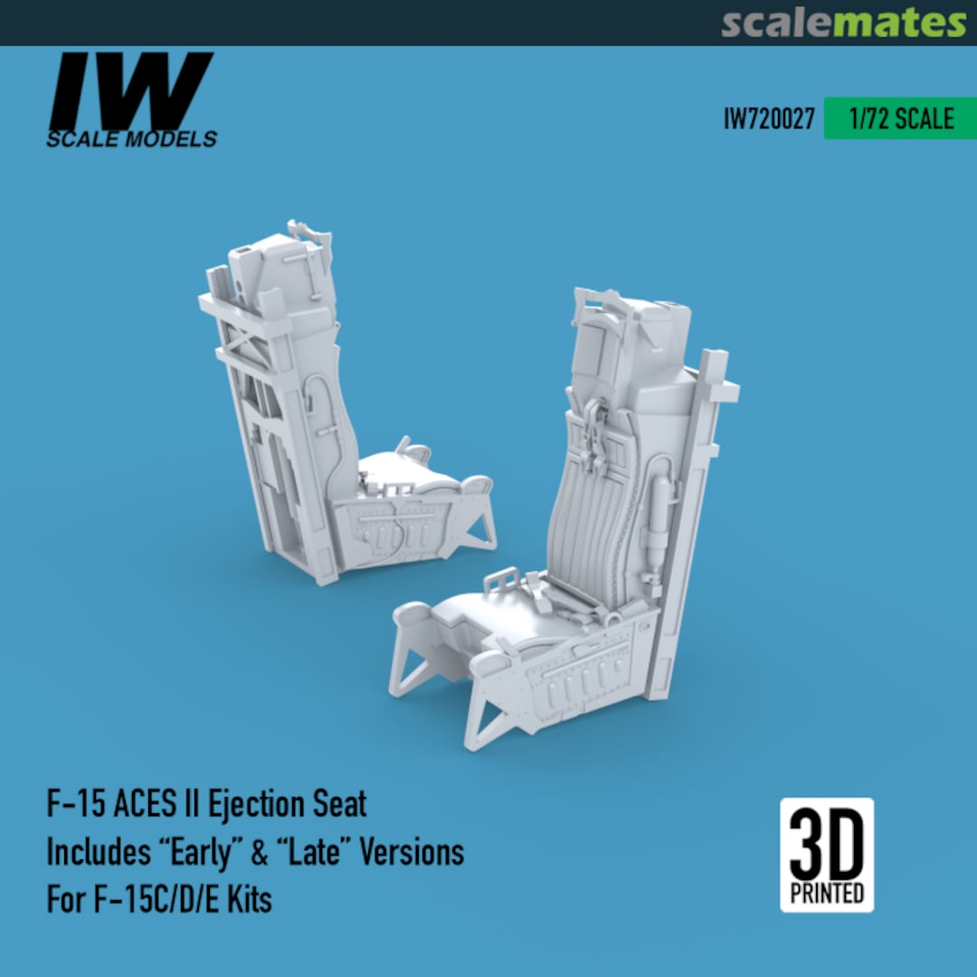 Boxart F-15 ACES II Ejection Seat IW720027 IW Scale Models Boxart F-15 ACES II Ejection Seat IW720027 IW Scale Models