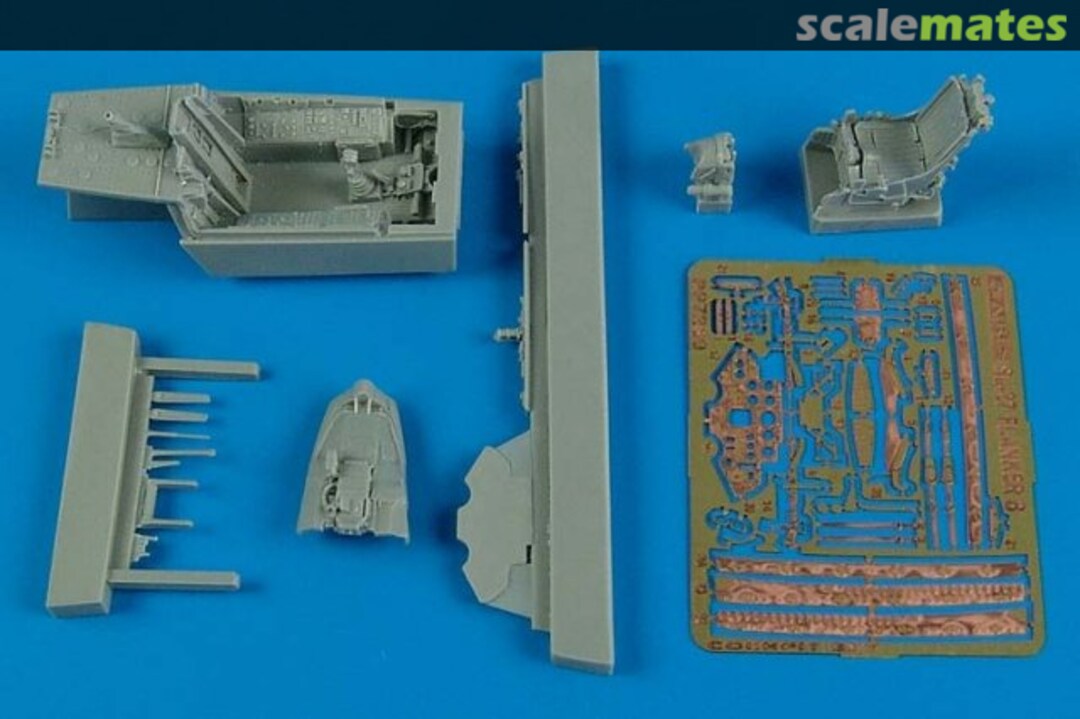 Boxart Su-27 Flanker B/J-11B cockpit set 7280 Aires Boxart Su-27 Flanker B/J-11B cockpit set 7280 Aires