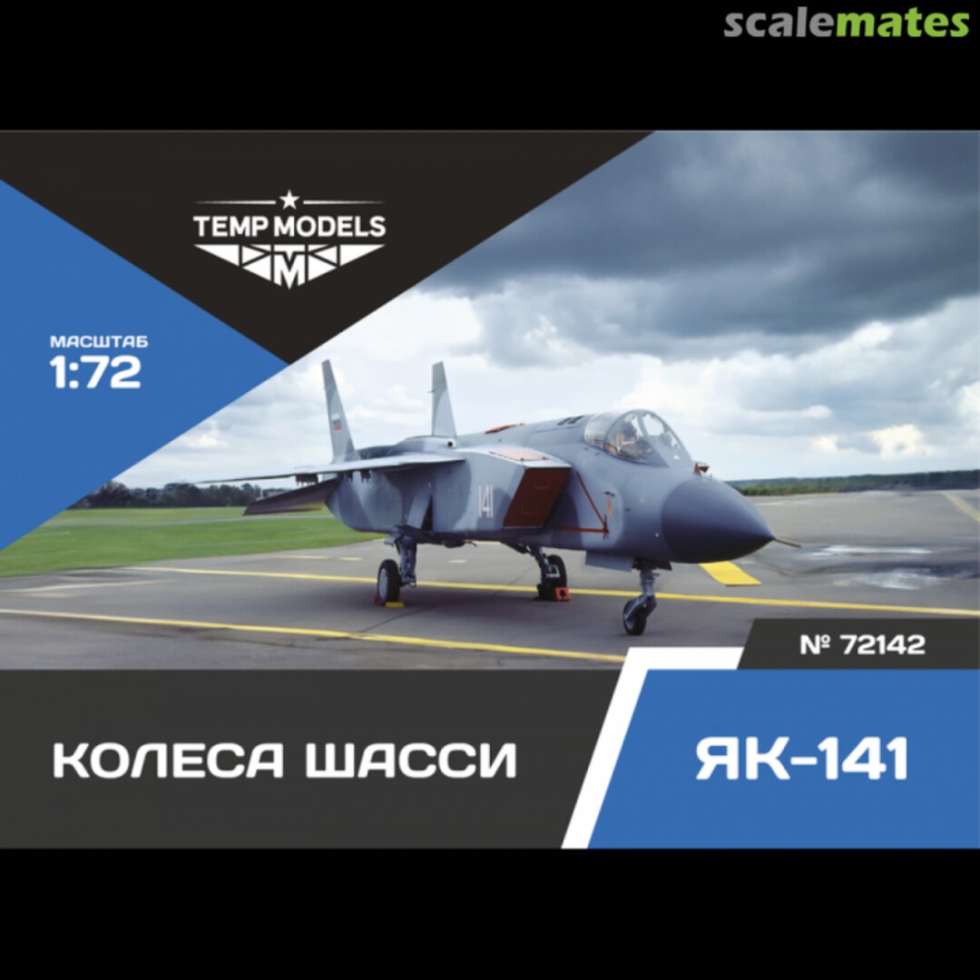 Boxart Chassis Wheels Yak-141 72142 Tempmodels Boxart Chassis Wheels Yak-141 72142 Tempmodels