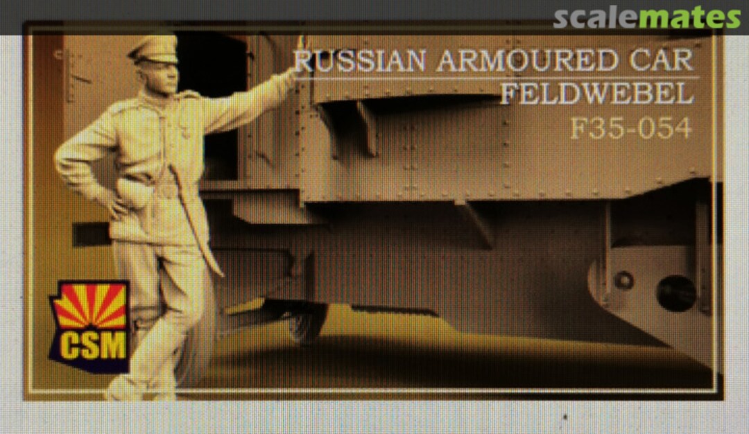 Boxart Armored Car Sergeant F35-054 Copper State Models