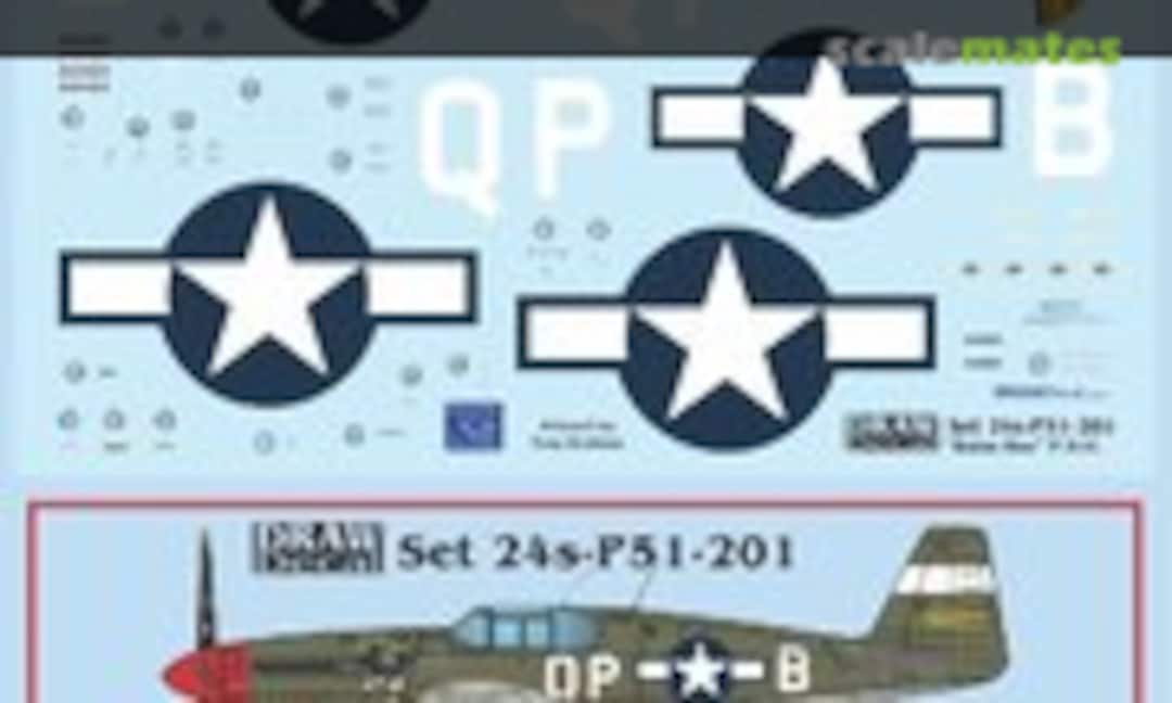 1:24 “Boise Bee” P-51C (Draw Decal 24-P51-201) 24-P51-201
