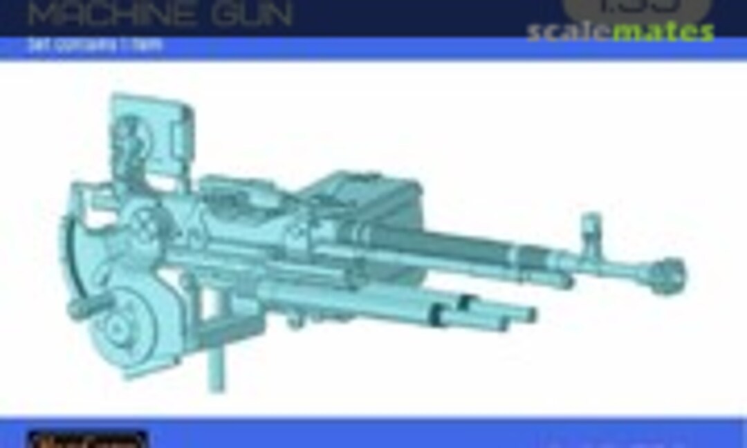 1:35 12.7mm DShK Machine Gun (3D MicroCosmos MC-35-562) MC-35-562