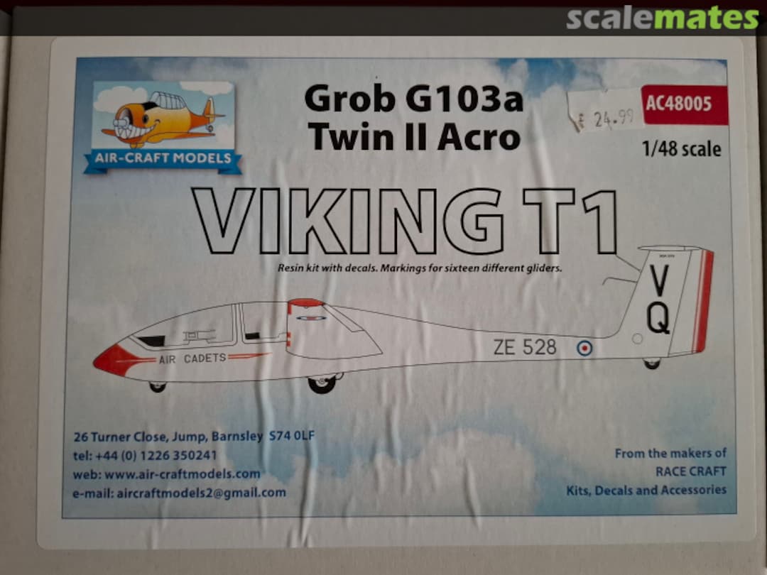 Boxart Grob G103s Twin II Acro AC48005 Air-Craft Models Boxart Grob G103s Twin II Acro AC48005 Air-Craft Models