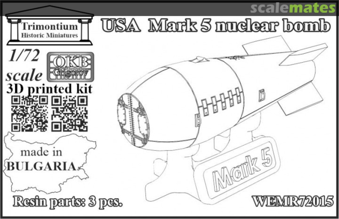 Boxart USA Mark 5 nuclear bomb WEMR72015 OKB Grigorov Boxart USA Mark 5 nuclear bomb WEMR72015 OKB Grigorov