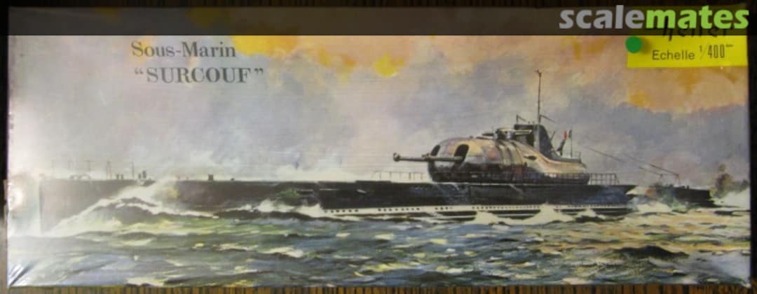 Boxart "Surcouf" 601 Heller Boxart "Surcouf" 601 Heller
