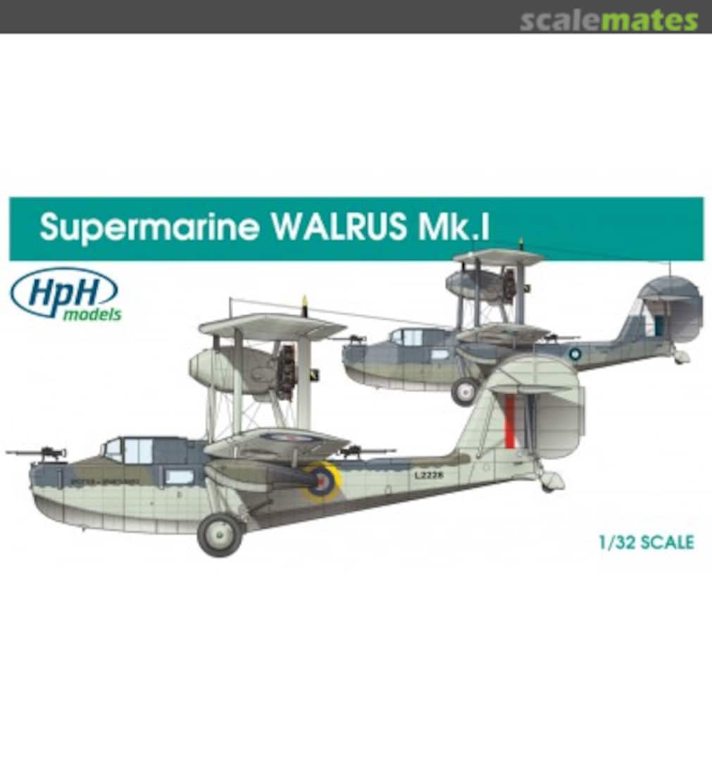 Boxart Supermarine Walrus Mk.1 HpH 32022R HpH models Boxart Supermarine Walrus Mk.1 HpH 32022R HpH models