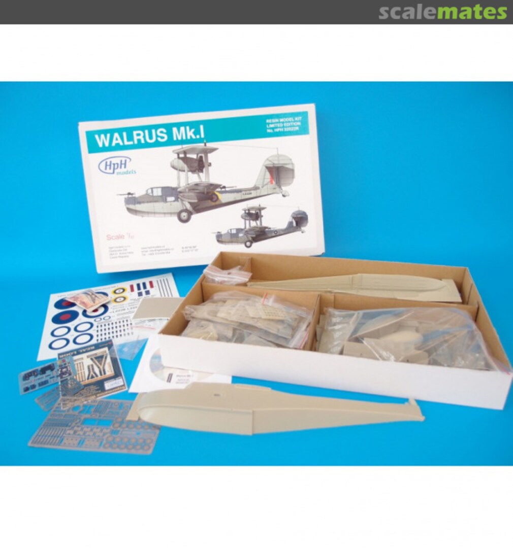 Contents Supermarine Walrus Mk.1 HpH 32022R HpH models Contents Supermarine Walrus Mk.1 HpH 32022R HpH models