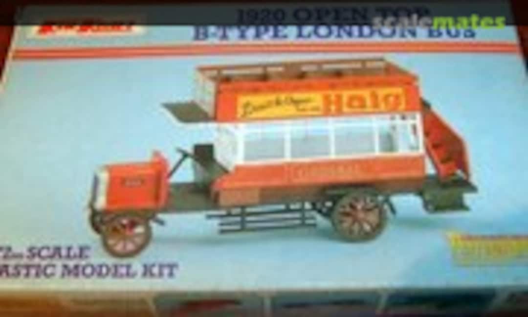 1:72 1920 OPEN TOP B-TYPE LONDON BUS (Keil Kraft K312)