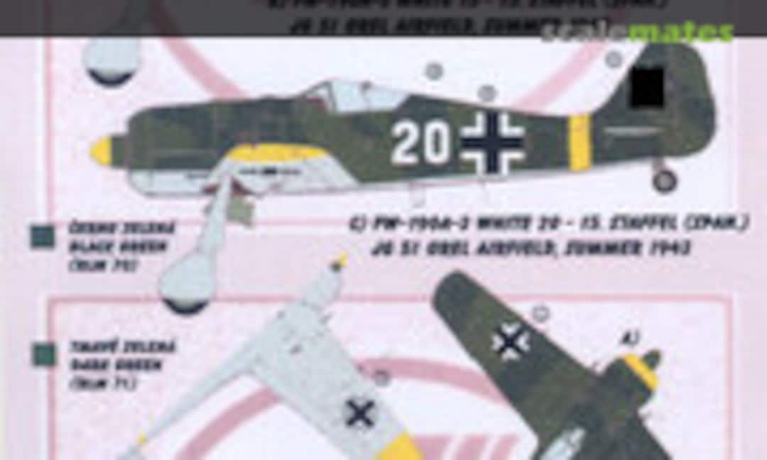 1:72 Focke-Wulf Fw 190A-3 Escuadrilla Azul (Kora Models DEC7243) DEC7243
