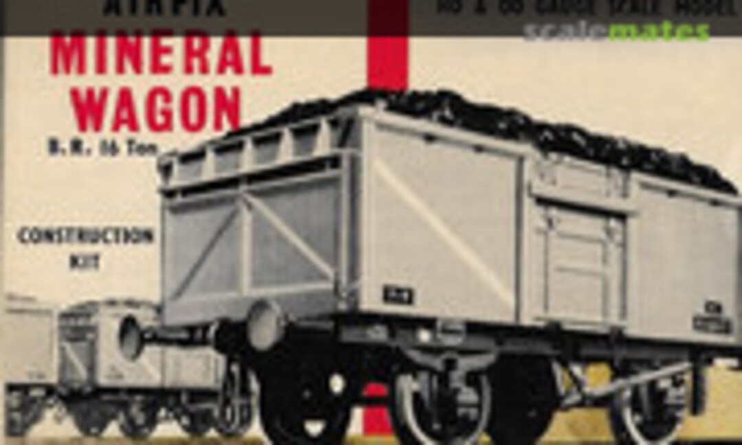 1:76 Mineral Wagon B.R. 16 Ton (Airfix R3) R3
