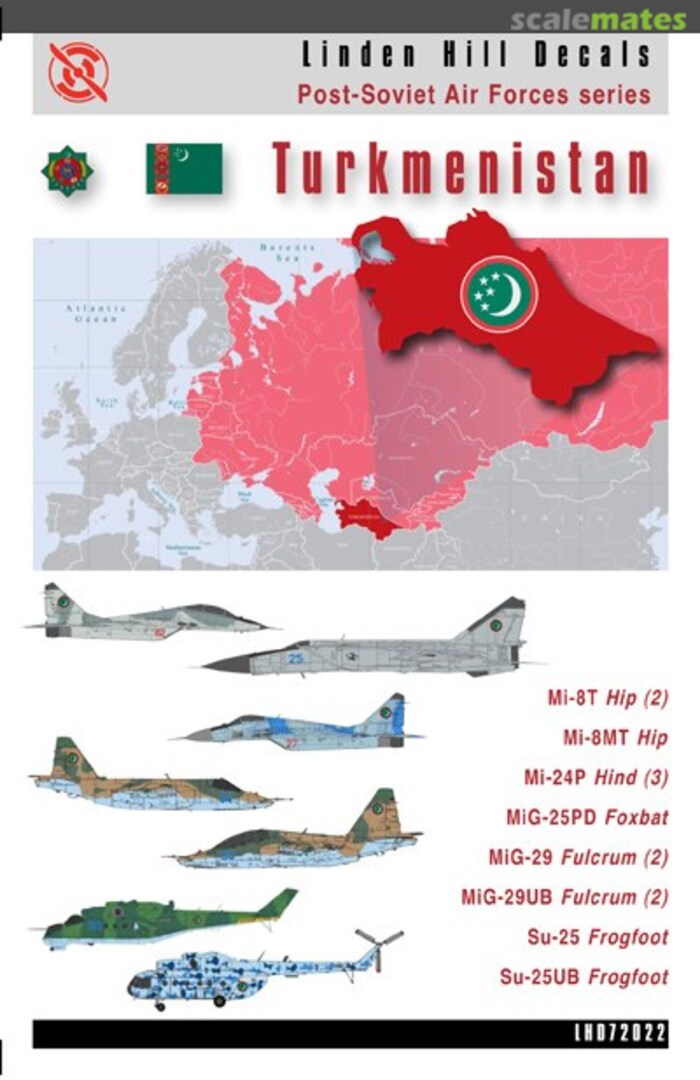 Boxart Turkmenistan LHD48022 Linden Hill Decals Boxart Turkmenistan LHD48022 Linden Hill Decals