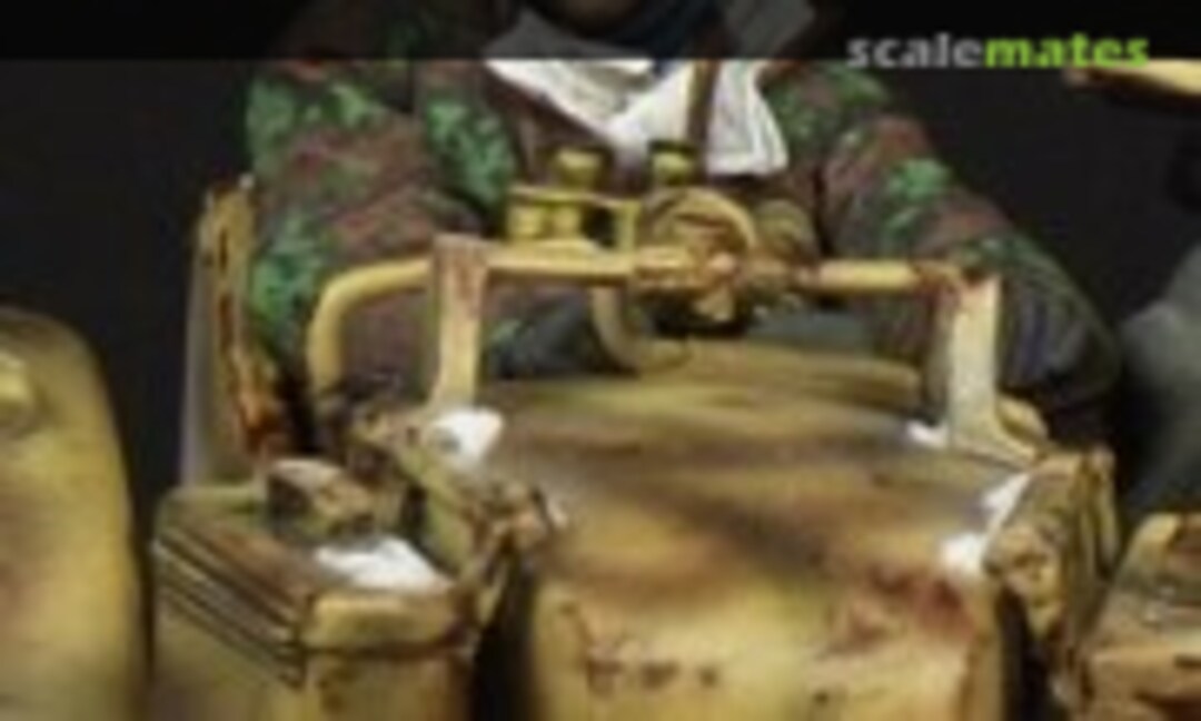 1:35 German Motorcycle Passanger (The Bodi 35085) 35085