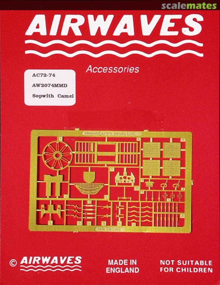 Boxart Sopwith Camel AC72-74 Airwaves Boxart Sopwith Camel AC72-74 Airwaves