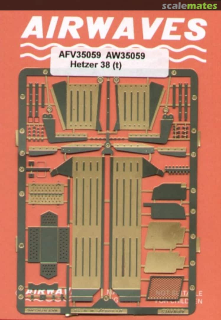 Boxart Hetzer 38(t) Detail Set AFV35059 Airwaves Boxart Hetzer 38(t) Detail Set AFV35059 Airwaves