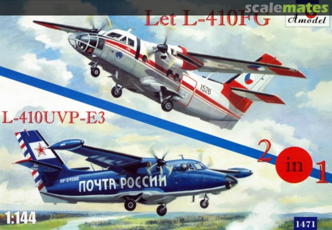 Boxart Let L-410FG /Let L-410UVP-E3 1471 Amodel Boxart Let L-410FG /Let L-410UVP-E3 1471 Amodel