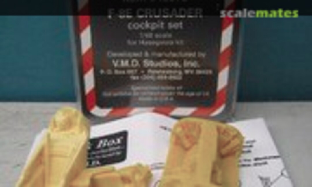 1:48 F-8E Crusader - Cockpit Set (Black Box 48073) 48073