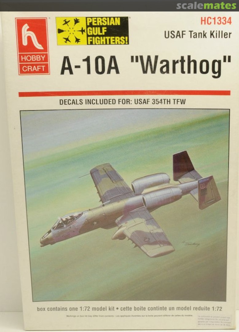 Boxart A-10A Warthog HC1334 Hobbycraft Boxart A-10A Warthog HC1334 Hobbycraft