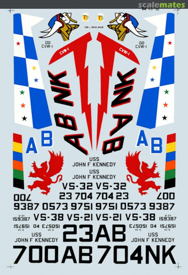 Boxart S-3A Vikings 48-98 Microscale Boxart S-3A Vikings 48-98 Microscale