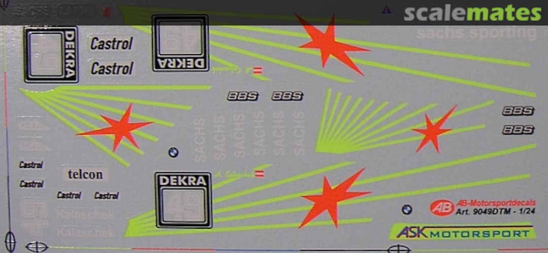 Boxart VSA BMW M3 DTM 1990 9049DTM AB Motorsportdecals Boxart VSA BMW M3 DTM 1990 9049DTM AB Motorsportdecals