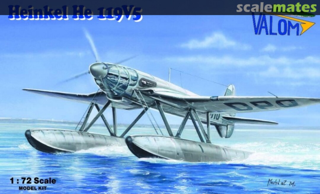 Boxart Heinkel He 119V5 72111 Valom Boxart Heinkel He 119V5 72111 Valom