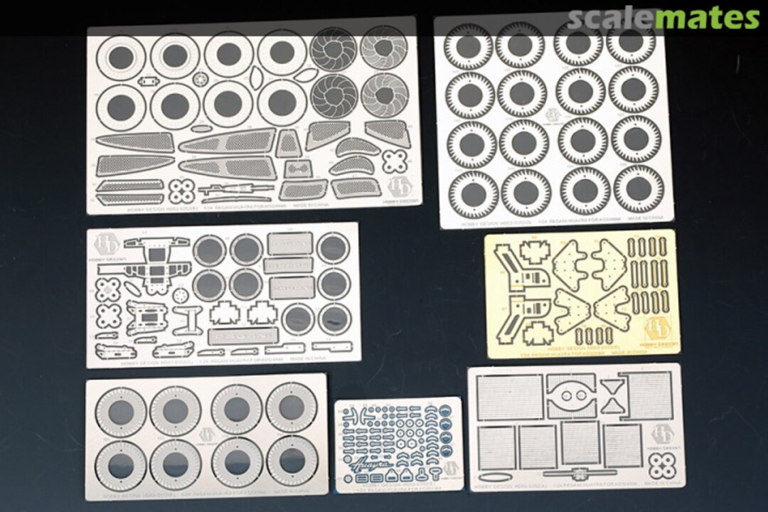 Contents Pagani Huayra Detail-UP Set HD02-0352 Hobby Design Contents Pagani Huayra Detail-UP Set HD02-0352 Hobby Design