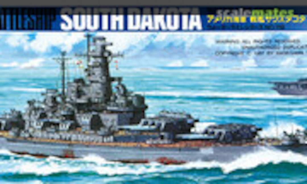 1:700 USS South Dakota (Hasegawa WL.B119)