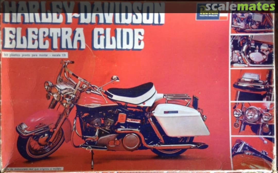 Boxart Harley-Davidson Electra Glide H-1224 Revell/Kikoler Boxart Harley-Davidson Electra Glide H-1224 Revell/Kikoler