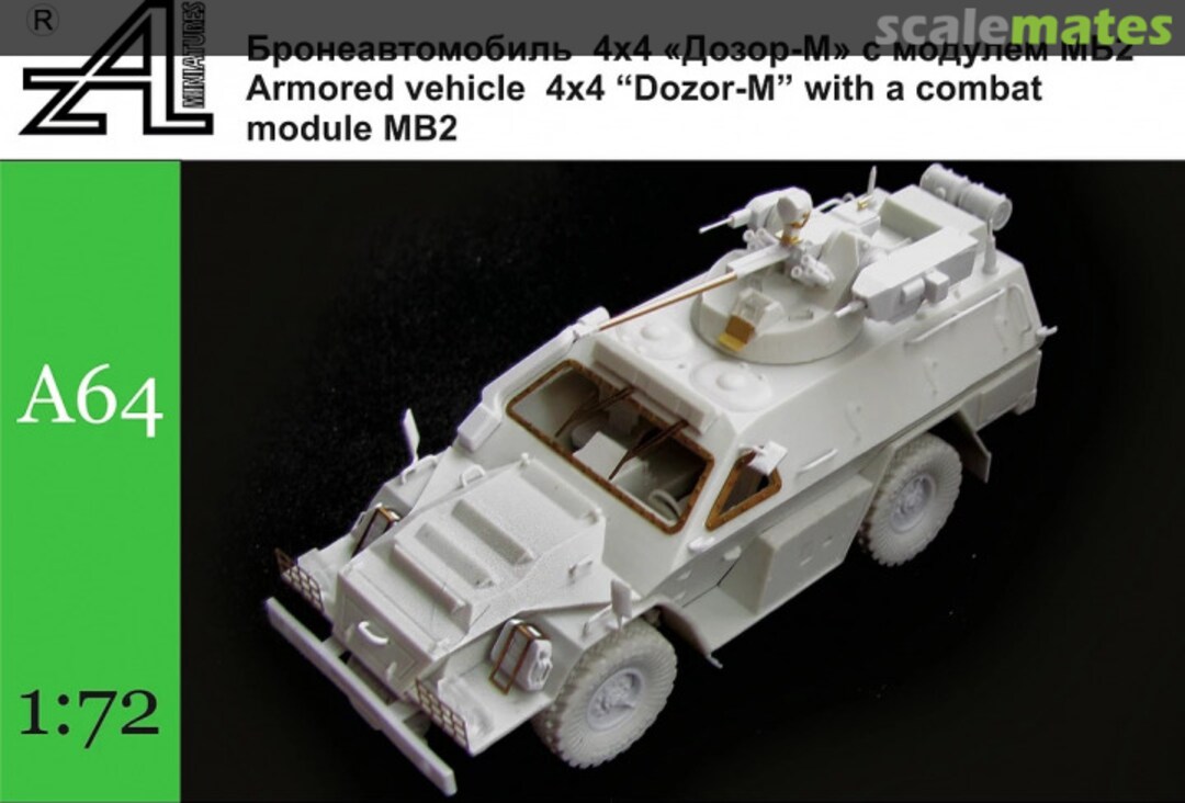 Boxart 4X4 Dozor-M A64 Alex Miniatures