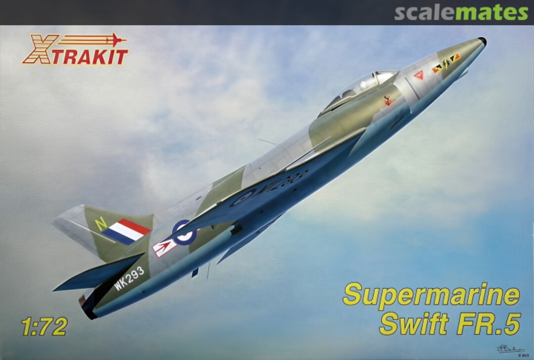 Boxart Supermarine Swift FR.5 XK72012 Xtrakit Boxart Supermarine Swift FR.5 XK72012 Xtrakit