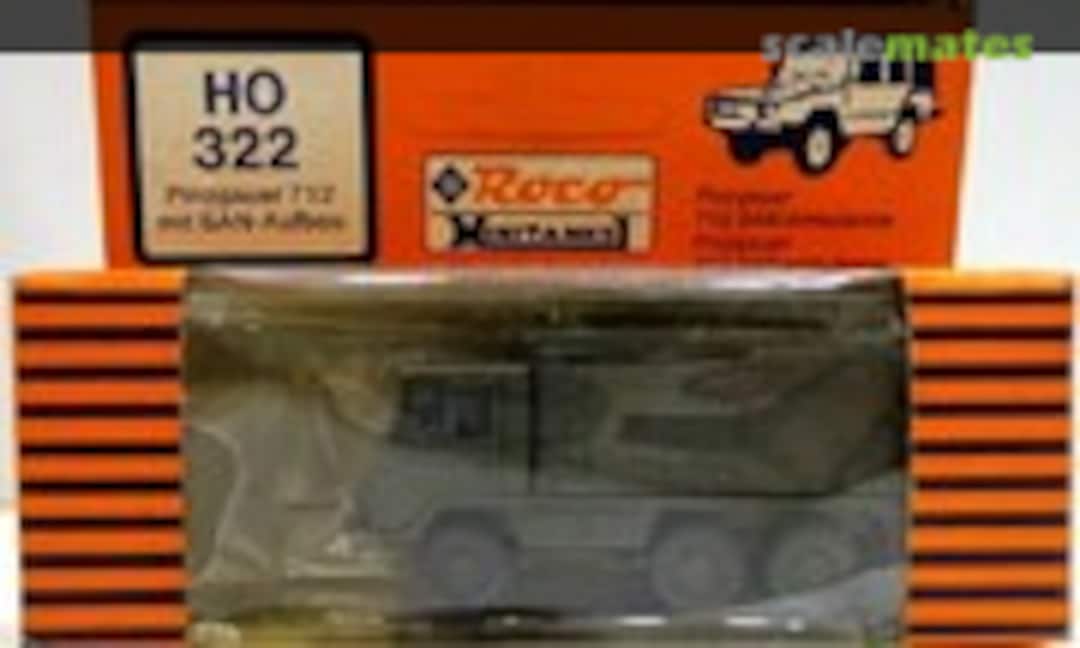 1:87 Pinzgauer 712 SAN Ambulance (Roco Minitanks 322)