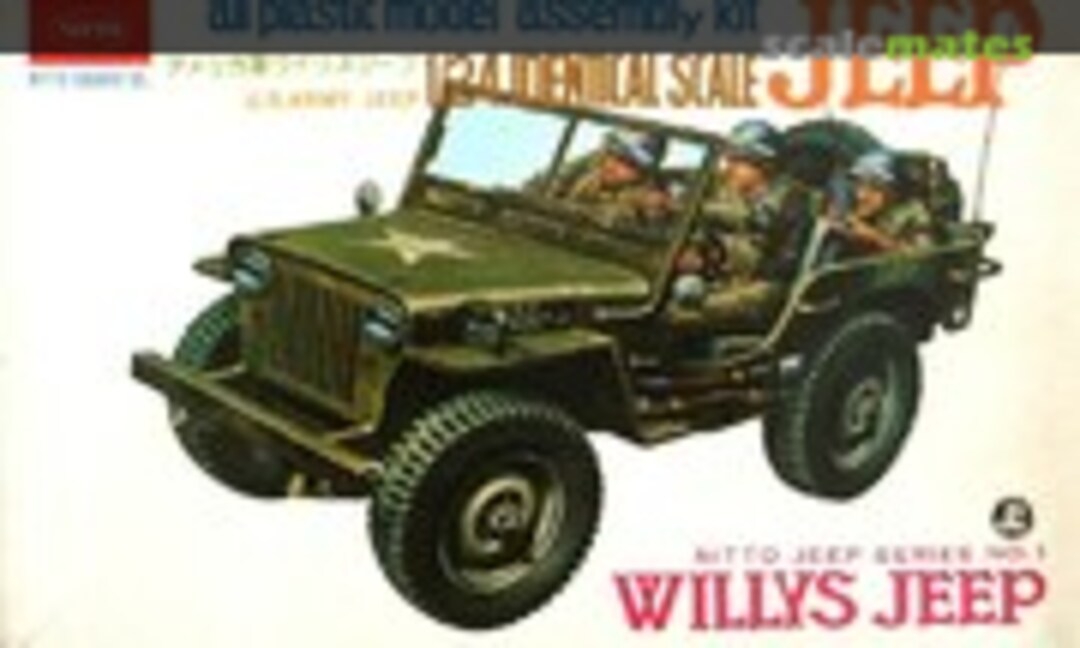 1:24 Willys Jeep (Nitto 206-200)