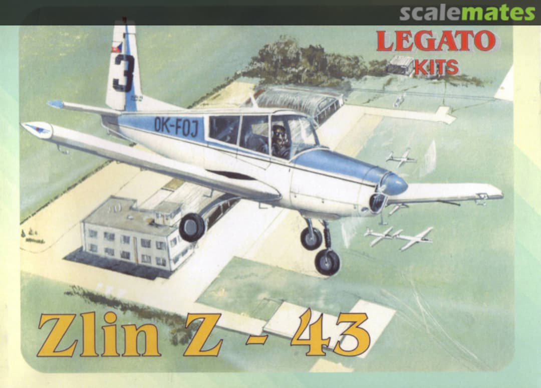 Boxart Zlin Z-43 LK007 Legato Boxart Zlin Z-43 LK007 Legato