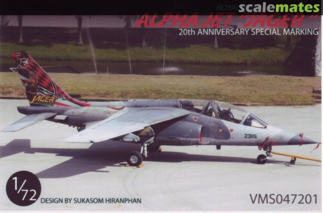 Boxart Alpha Jet "Jäger" VMS047201 Veha Maestro Decals