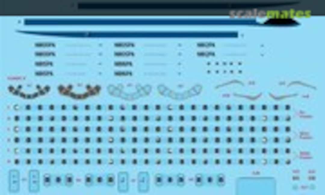 1:144 Pan American Douglas DC-8-32 (26 Decals X14406)