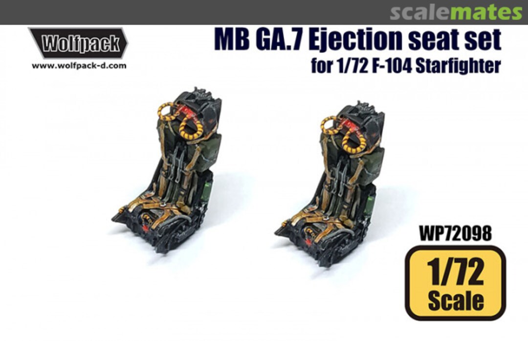 Boxart Martin Baker GA.7 Eject. seat set WP72098 Wolfpack Boxart Martin Baker GA.7 Eject. seat set WP72098 Wolfpack