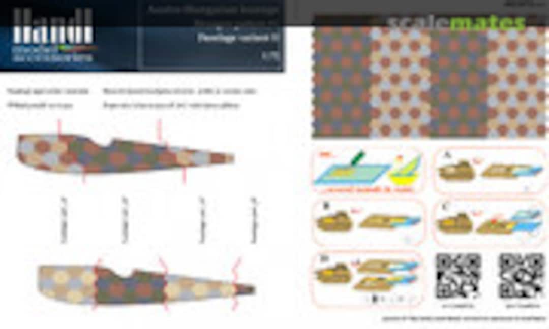 1:72 Hexagon pattern #1 (Handl 021072) 021072