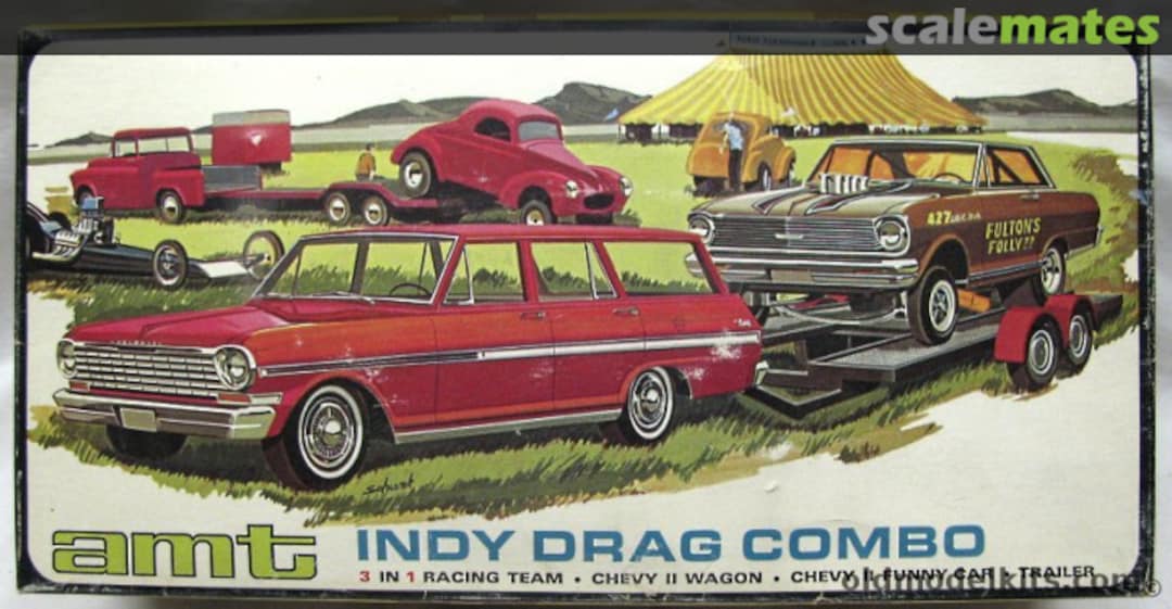 Boxart Indy Drag Combo 3n1 Racing Team T357-300 AMT