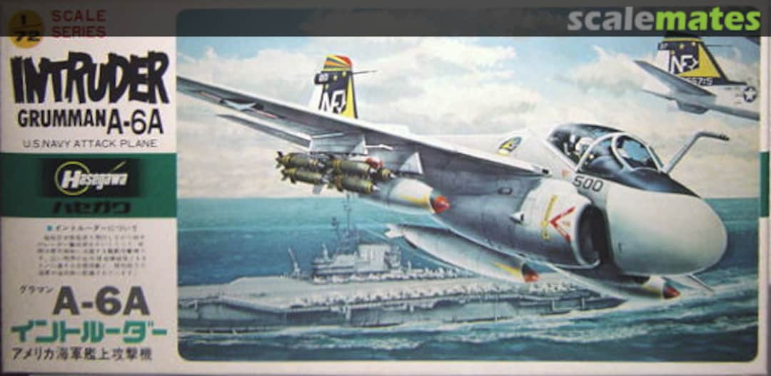 Boxart A-6A Intruder E6 Hasegawa Boxart A-6A Intruder E6 Hasegawa