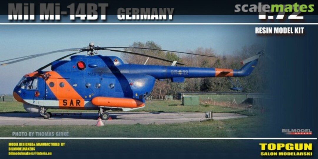 Boxart Mil Mi-14 BT Top Gun Model Boxart Mil Mi-14 BT Top Gun Model