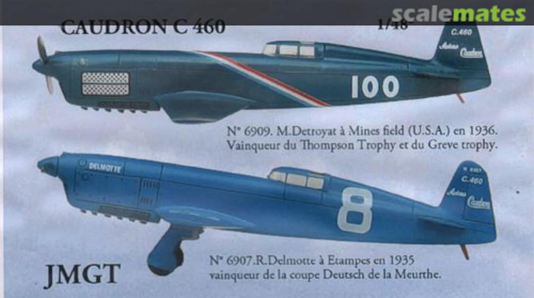 Boxart Caudron C.460 48AR20 JMGT Boxart Caudron C.460 48AR20 JMGT