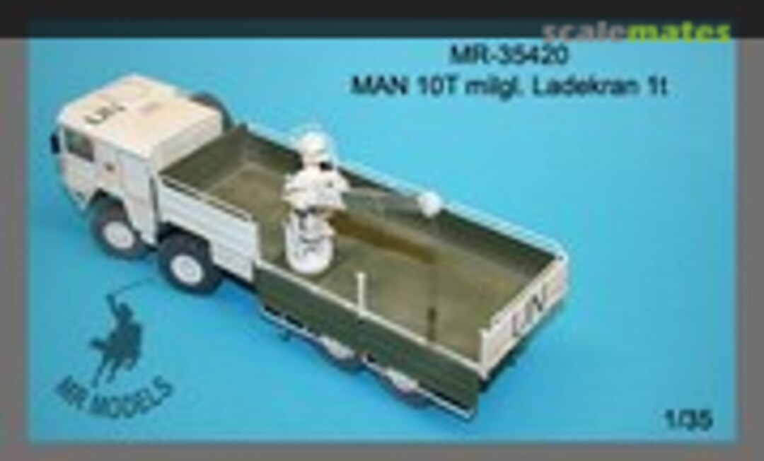 1:35 Ladekran für MAN 10tonner (MR Modellbau MR-35420)