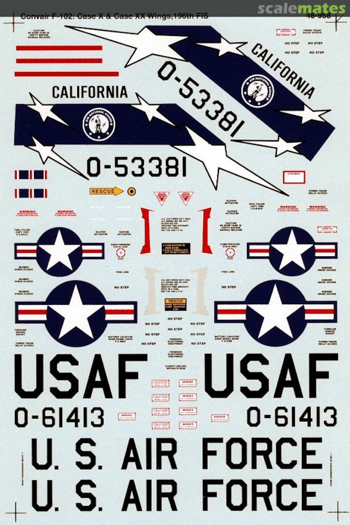 Boxart F-102A Delta Dagger 48-958 SuperScale International Boxart F-102A Delta Dagger 48-958 SuperScale International