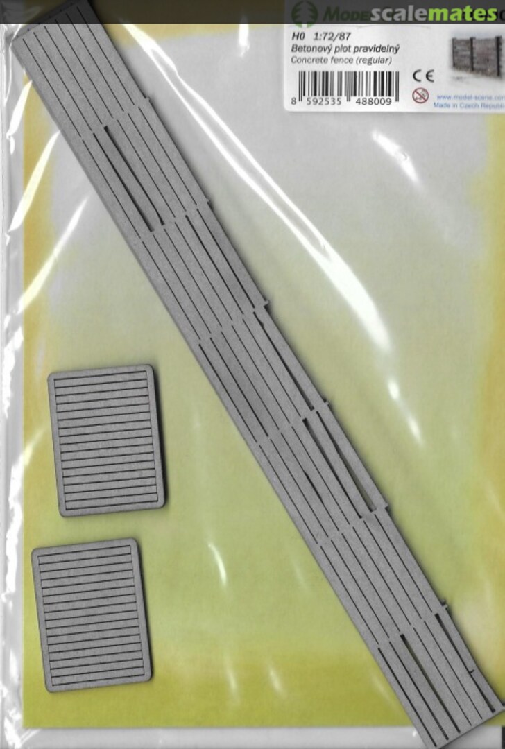 Boxart Concrete fence (regular) 48800 Model Scene Boxart Concrete fence (regular) 48800 Model Scene