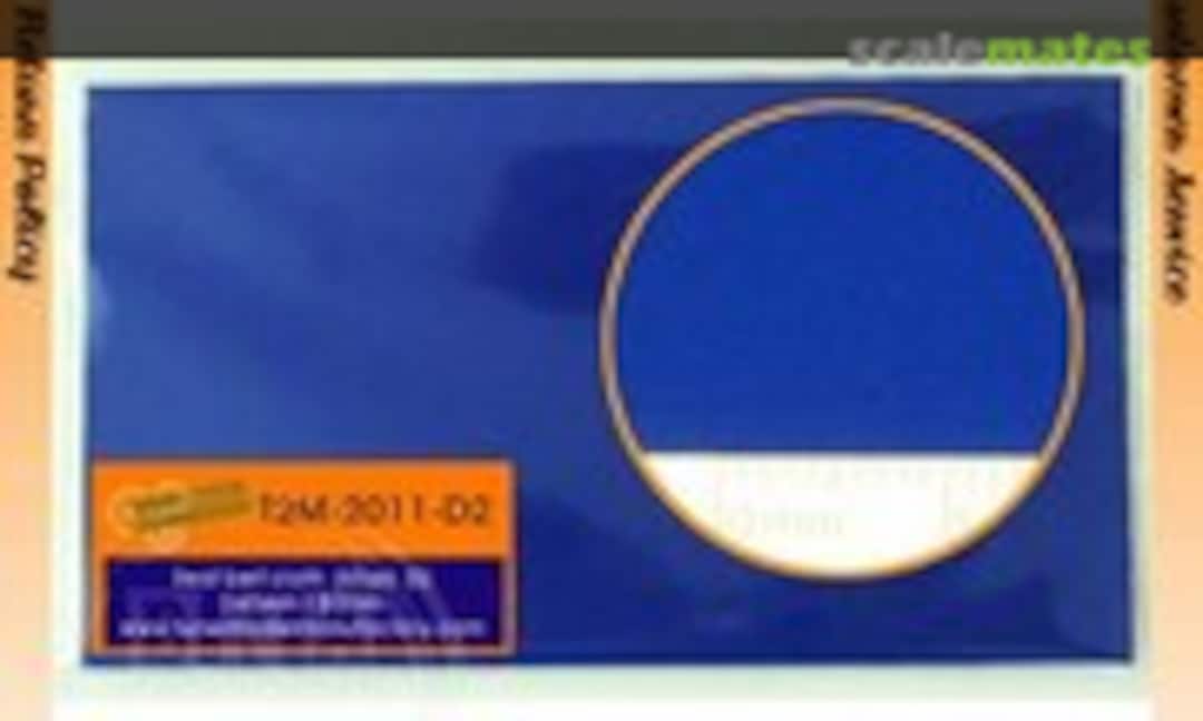 No Seat Belt Cloth (Blue) 145mm x 80mm (Tuner Model Manufactory T2M-2011-D2)