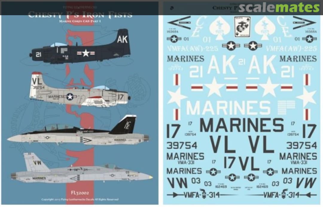 Boxart Chesty P's Iron Fists FL32002 Flying Leathernecks Boxart Chesty P's Iron Fists FL32002 Flying Leathernecks