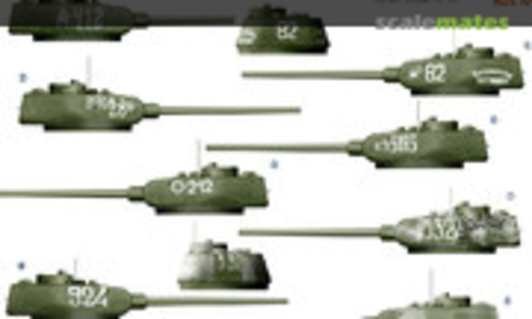 1:35 T-34-85 factory 183 Part IV (Colibri Decals 35032) 35032