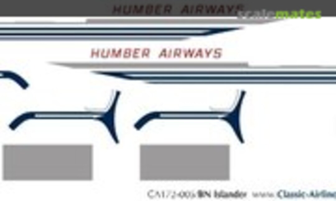 1:72 Humber Air BN Islander (Classic Airlines CA172-005) CA172-005