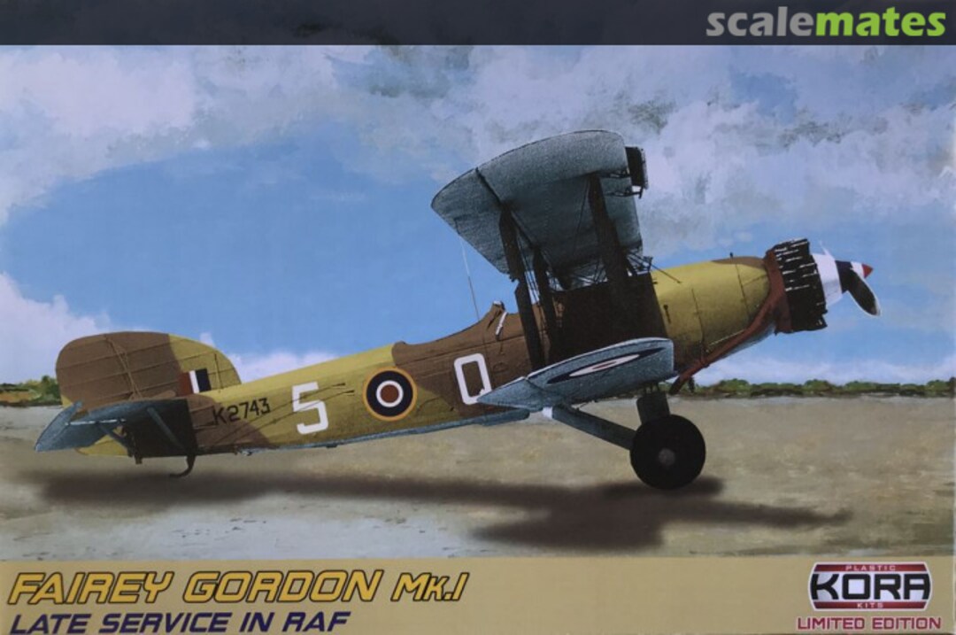 Boxart Fairey Gordon Mk.I KPK72129 Kora Models Boxart Fairey Gordon Mk.I KPK72129 Kora Models