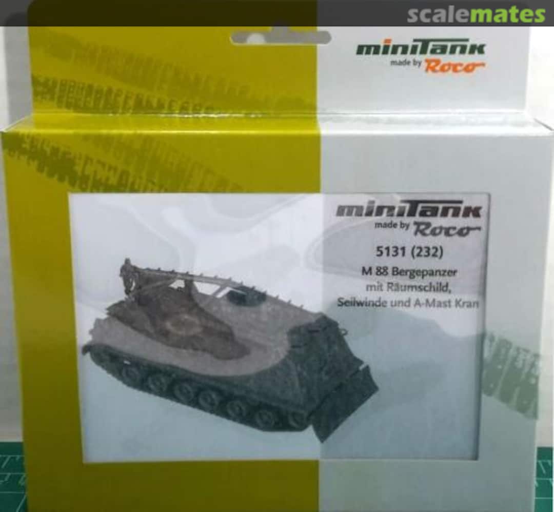 Boxart M88 Bergepanzer 5131 Roco Minitanks Boxart M88 Bergepanzer 5131 Roco Minitanks